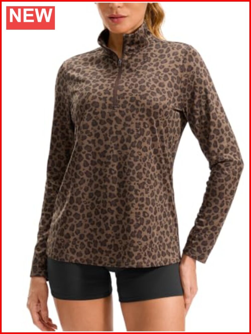 Quarter Zip Pullover Women UPF50+ Golf Hiking Sweater